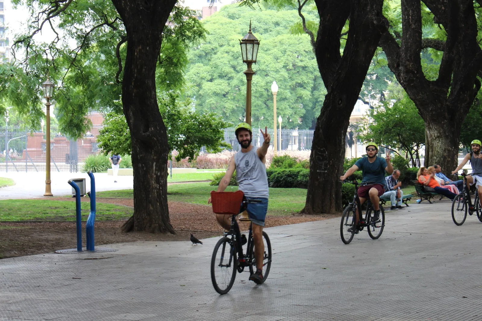 Corporate bike tour in Buenos Aires